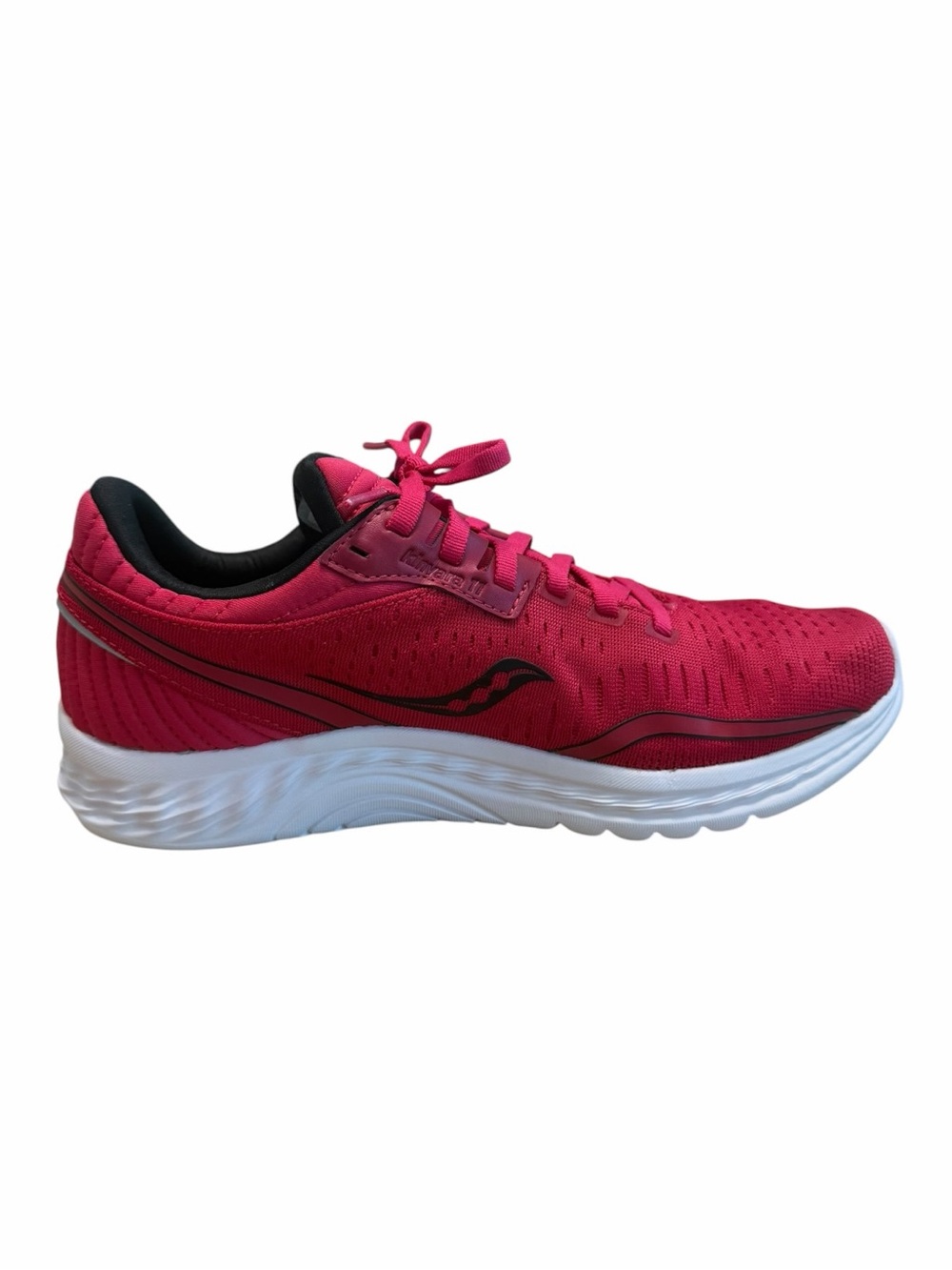 Saucony Kinvara 11 Womens 8.5 Berry Gold Pink Lightweight Running Sneakers - Picture 4 of 8
